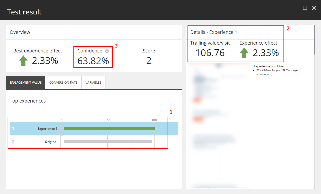 A test result in Sitecore alt text