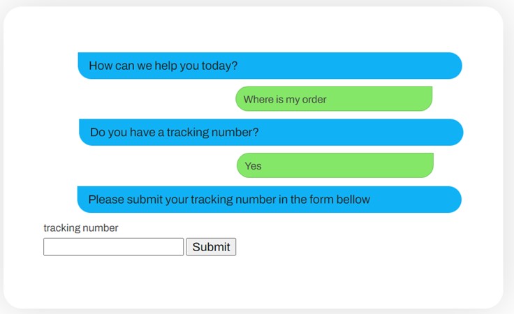 Form Chatbot Answers alt text